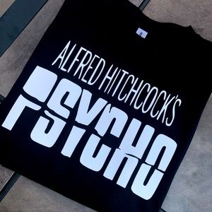 Psycho Movie T-shirt ; Horror Movie